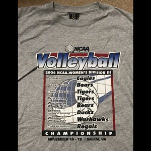 NCAA Division III Volleyball Championship 2006 T Shirt Division 3 Women’s XL NEW